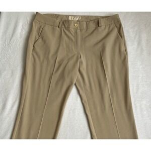 Michael‎ Kors Women's Pants Pleated Size 12 Tan Beige